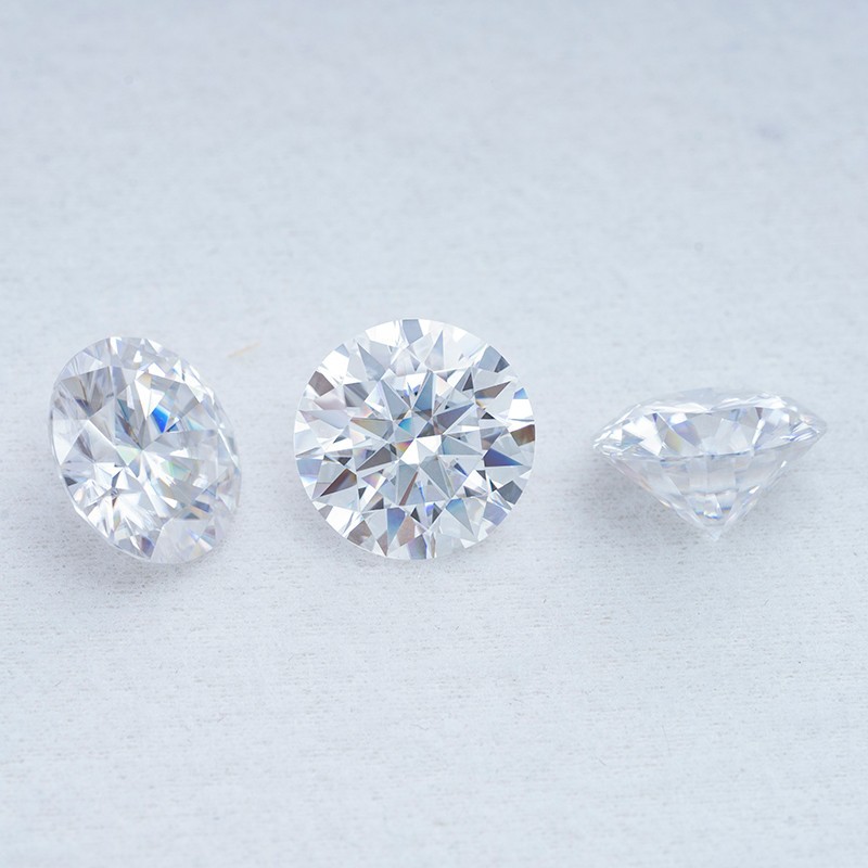 Round GRA Certified Loose Moissanite price